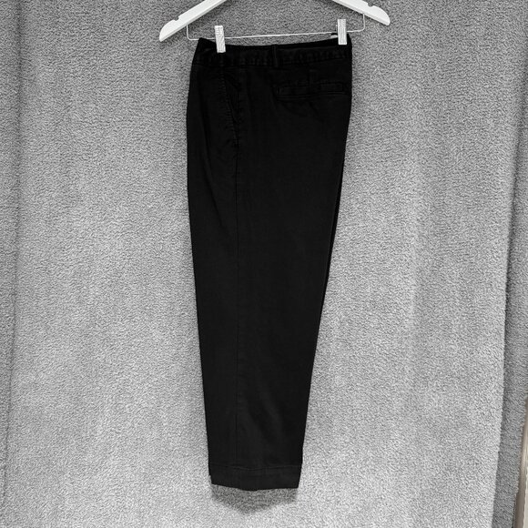 Banana Rebublic Low Rise Washed Satin Crop pants 14 - Picture 4 of 7
